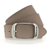 Tamaris Ledergürtel "Carmen Silver" aus Rindsleder, mit Doppelschließe, 4 cm breit