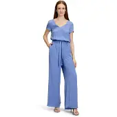 Vera Mont Jumpsuit "Jumpsuit unifarben", Damen, Gr. 38, EURO, blau (blau viola), Obermaterial: 100% Polyester PES., Overalls Jumpsuit
