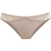 LASCANA Slip "Alana" mit Seide und edler Spitze