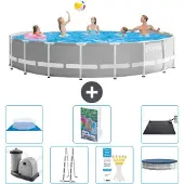 Intex Prism Frame Pool Rund - 549x122 cm - 6-teilig S562