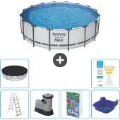 Bestway Steel Pro MAX Rund - 488x122 cm - 5-teilig S662