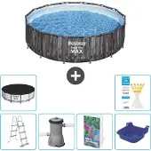 Bestway Steel Pro MAX Rund - 427x107 cm - 5-teilig S662