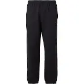 Adidas Sporthose ORIGINALS "TREFOIL ESSENTIALS, REGULÄR GESCHNITTEN, FLEECE", Herren, Gr. L, N-Gr, schwarz (schwarz, normal, gr.), Obermaterial: 82% Baumwolle, 18% Polyester, Hosen Sporthose