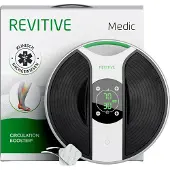 Revitive EMS-Gerät "Medic Durchblutungs-Stimulator" lindert Beinbeschwerden, Beinschmerzen, Schwellungen und Krämpfe