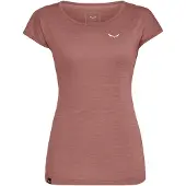 Salewa - Women's Puez Melange Dry S/S Tee - T-Shirt Gr 36 rosa