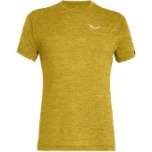 Salewa - Puez Melange Dry S/S Tee - T-Shirt Gr 52 gelb