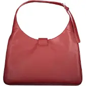 Valentino Elegante rote Damentasche mit verstellbarem Riemen und Logo-Details