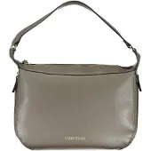 Valentino Stylische Graue Herrentasche: Praktisch & Elegant mit Kontrasten