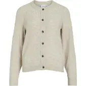 Vila Strickjacke "VIVIOLI O-NECK RIB KNIT CARDIGAN-NOOS"