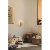 Nordlux Wandleuchte Konchi Schale weiß