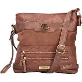 Rieker Umhängetasche Schultertasche, Damen-Tasche mit praktischem Reißverschluss-Rückfach