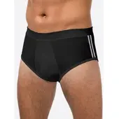 Wäschepur Slip WÄSCHEPUR, Herren, Gr. 5, 3 Stk., schwarz, 93% Baumwolle, 7% Elasthan, Unterhosen Slip