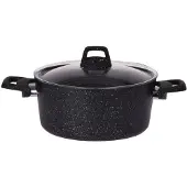 Excellent houseware Houseware Braadpan met deksel 4,4 L aluminium