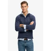 Superdry für Herren. M2014057A Klassischer marineblauer Pullover (XXL), Lässig, Baumwolle