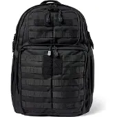 5,11 Rush 24 2.0 Backpack, schwarzer Rucksack mit MOLLE-Web
