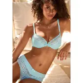 LASCANA Bügel-BH mit dezent transparenter Spitze, Dessous