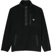 Quiksilver - Kid's No Destination Half Snap - Fleecepullover Gr S - 10 Years schwarz