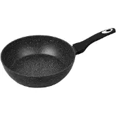 Klausberg Granit-Bratpfanne tief 24 cm Marmo Gold KB7293