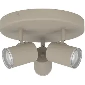 Eglo Deckenstrahler Rondell Consuma sandfarben 3er GU10