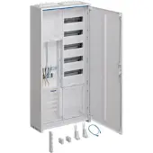 Hager ZB323T15 Komplettschrank universZ 1100x550x205mm SchutzklasseII IP44 1ZP/VF-5rh/APZ 2feld