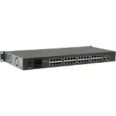 LevelOne FGP-3400W250, Unmanaged, Fast Ethernet (10/100), Vollduplex, Power over Ethernet (PoE), Rack-Einbau