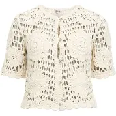 Object Häkel Strickjacke