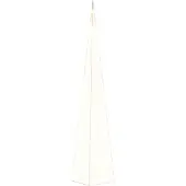 Syfax LED-Leuchtkegel Acryl Deko Warmweiß 90 cm