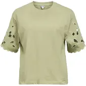 Object Lochmuster-ärmel T-shirt