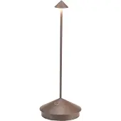 Zafferano LED-Akkuleuchte Pina Pro Rost