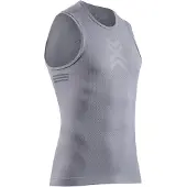 X-Bionic Xceed Ride Baselayer Tank TOP Unisex seal grey/silver grey (G604) XL