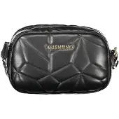 Valentino Elegante Damenhandtasche Schwarz mit Riemen & Reißverschluss-Details