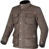 LS2 Liberty wasserdichte Motorrad-Textiljacke, braun, 2XL