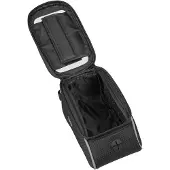 Vayox Fahrradtasche für den Rahmen mit Handyfach, VA0450 1.2L, Schwarz