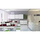 Unilux LED-Deckenfluter DELY 2.0 ARTICULATED metallgrau