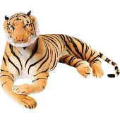 Ed Brubaker riesiger Tiger braun 150 cm König des Dschungels Stofftier Plüschtier