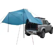 vidaXL Autozelt Blau 350 x 250 cm Polyester und Stahl