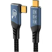 PremiumCord USB4 Version 2.0 80Gbps 16K@60Hz 240W Thunderbolt 5 Schwarz 1,2 m USB-Kabel