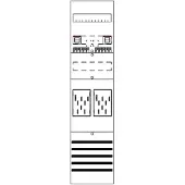 Striebel & John BF17T2 Zählerfeld 7RE 1S, vorverdrahtet mit BKE-I, Netzsystem TN-S 5-polig 2CPX054126R9999
