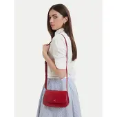 Calvin Klein Handtasche Ck Flap Camera Bag LV04F3421G Rot