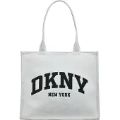 DKNY Hadlee Large Stofftasche Weiß Weiß One Size