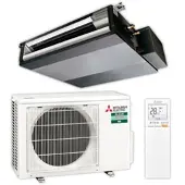 Mitsubishi Split Klimaanlage Kanal-Set | SUZ/SEZ-M35DA2 | 3,5 kW