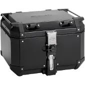 Kappa Moto Topcase 48L MONOKEY KVG480B K'VOYAGER Aluminium Schwarz eloxiert Schwarz