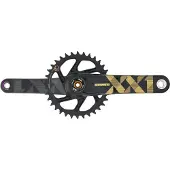 Sram FC XX1 Eagle Boost-Kurbeln – 170 mm Eiche 34 Zähne goldfarben (12-fach) 00.6118.526.003