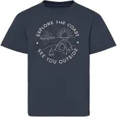 Didriksons - Kid's Mynta T-Shirt 4 - T-Shirt Gr 90 blau