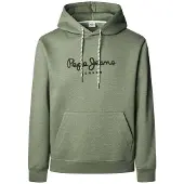 Pepe Jeans für Herren. PM5800019 Sweatshirt Macbeth grün (XS), Lässig, Polyester