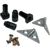 ABB Edelstahl-Deckelscharniersatz - 4TBO851268C0100