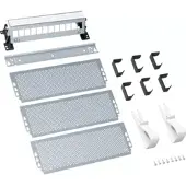 Hager VZ48MMK Multimedia Ausbaupaket, volta, 4reihig, ohne Tür, Keystone Modulträger