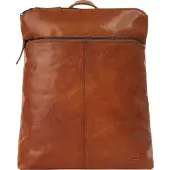 Spikes & Sparrow Shopper "Damen echt Leder", Damen, Gr. B/H/T: 31cm x 26cm x 8cm onesize, braun (cognac), Leder, leicht glänzend, unifarben, Taschen Shopper, echt Leder