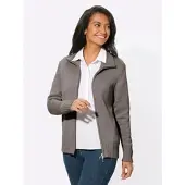 Casual Looks WITT WEIDEN Strickjacke in taupe-meliert | Gr.: 50