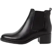 Tamaris Chelseaboots Blockabsatz, Stiefelette, Schlupfschuh in schmaler Form